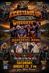 Knievel's Daredevil Band @ This One Is For Our Vets: Suicide Awareness & Prevention Ride - West Park - Darien, WI