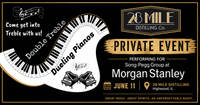 Double Treble Dueling Pianos @ 28 Mile Distilling, Highwood (PRIVATE CORP EVENT)