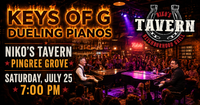 Keys of G Dueling Pianos @ Niko's Tavern Pingree Grove