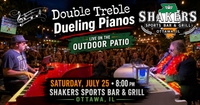 Double Treble Dueling Pianos @ Shakers Ottawa