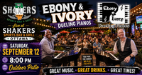 Ebony & Ivory Dueling Pianos @ Shakers