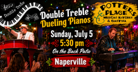 Double Treble Dueling Pianos @ Potter's Place, Naperville