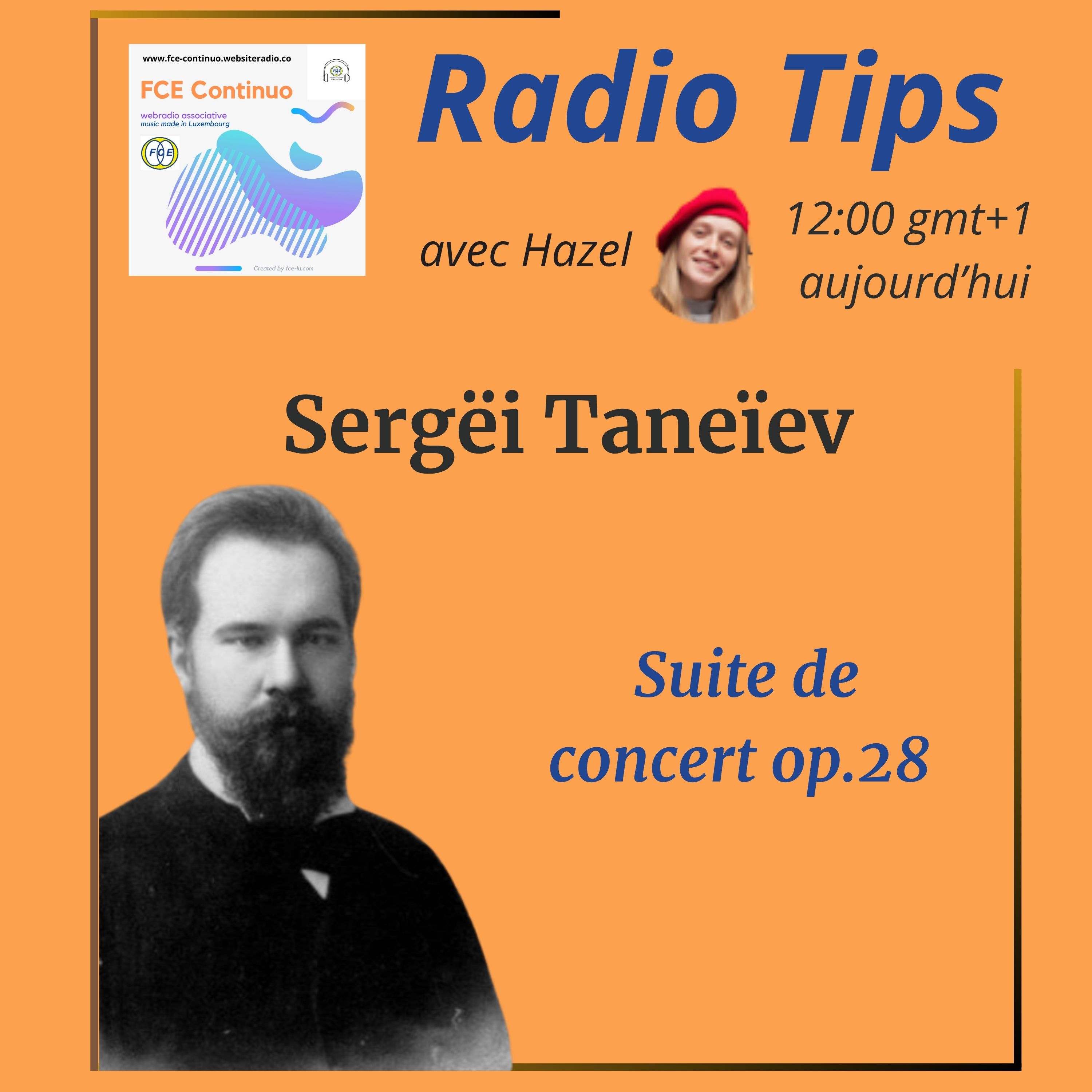 RADIO TIPS - Sergëi Taneïev: Suite de concert op.28 episode artwork