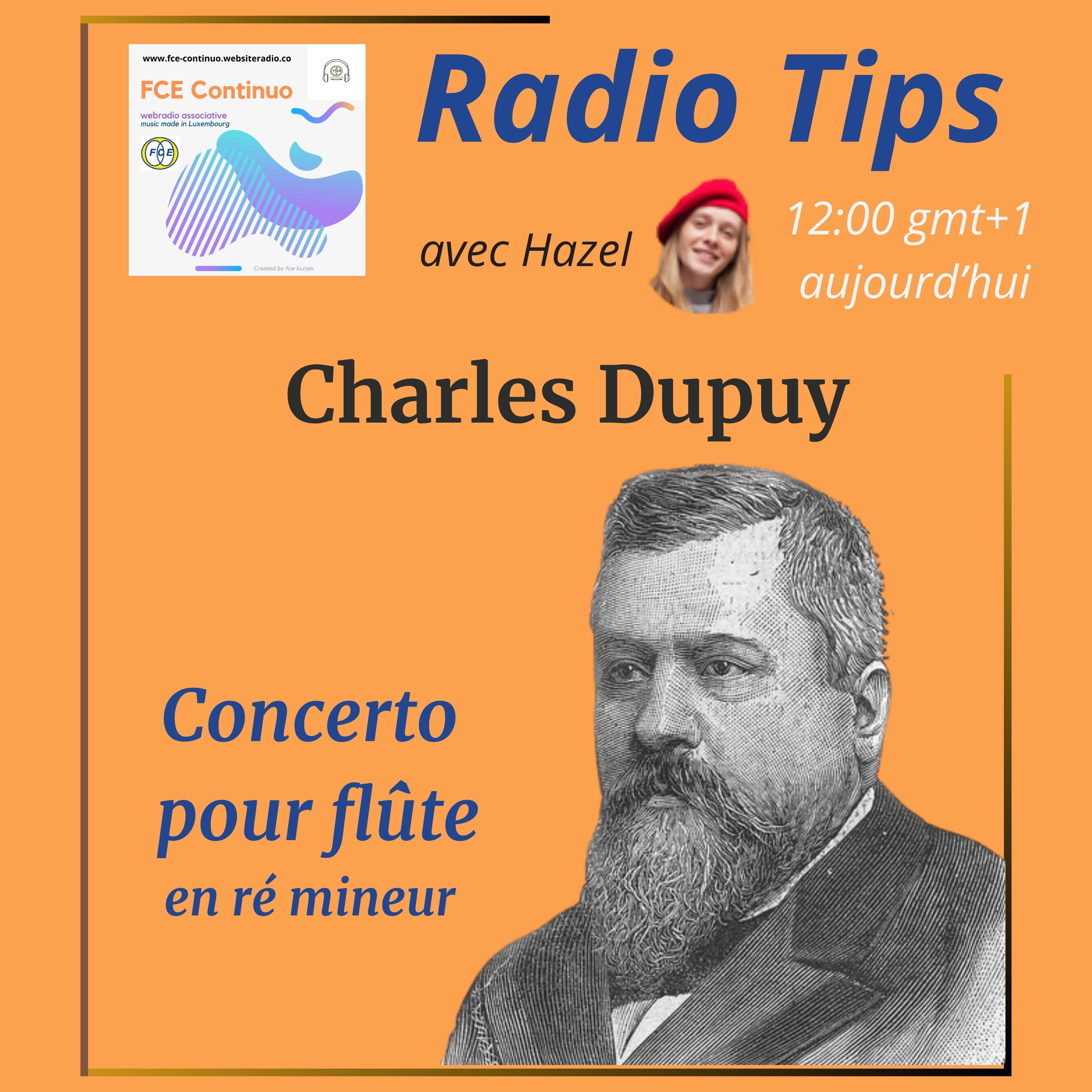 RADIO TIPS - Charles Dupuy: Concerto pour flûte en ré mineur