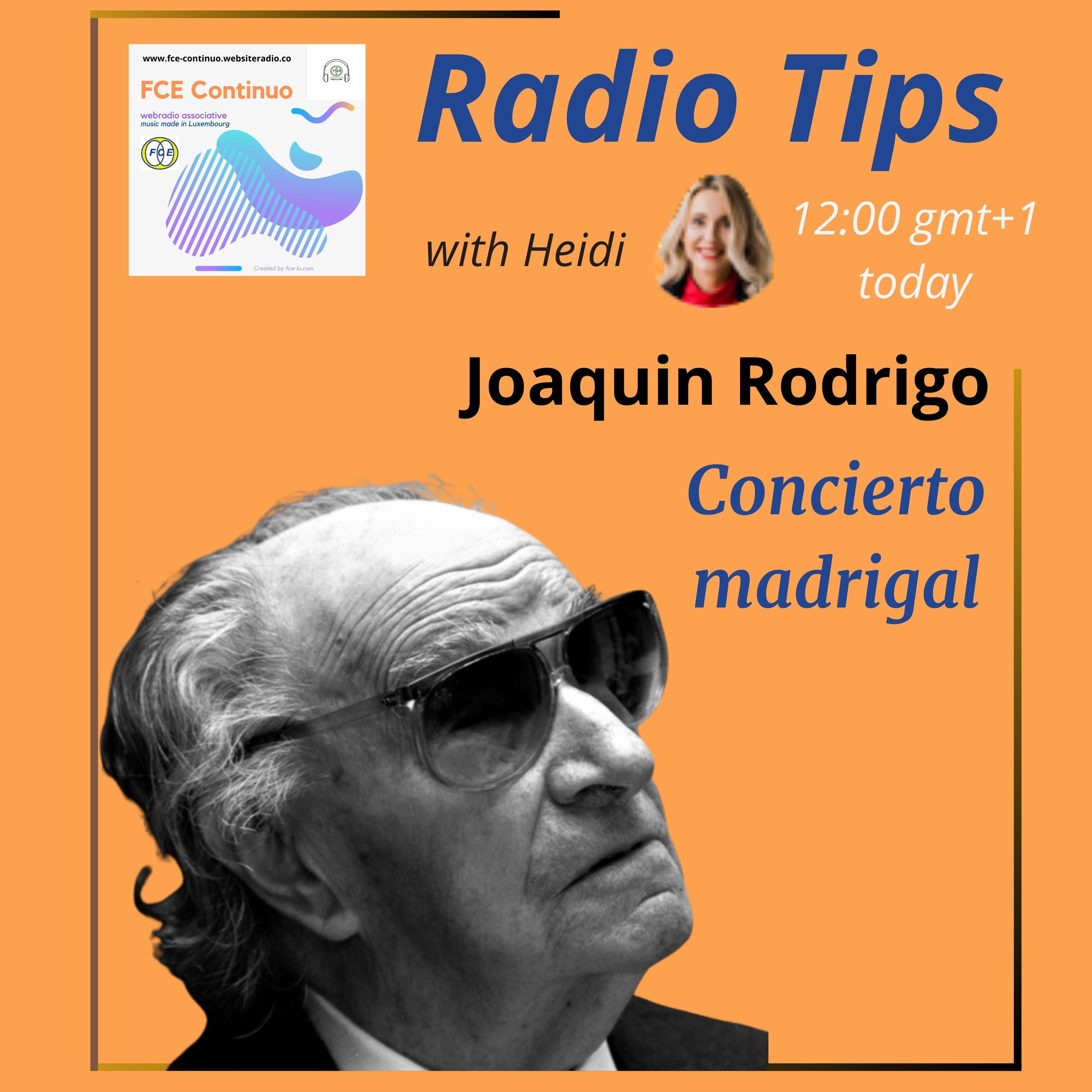 RADIO TIPS - Joaquin Rodrigo: Concierto Madrigal