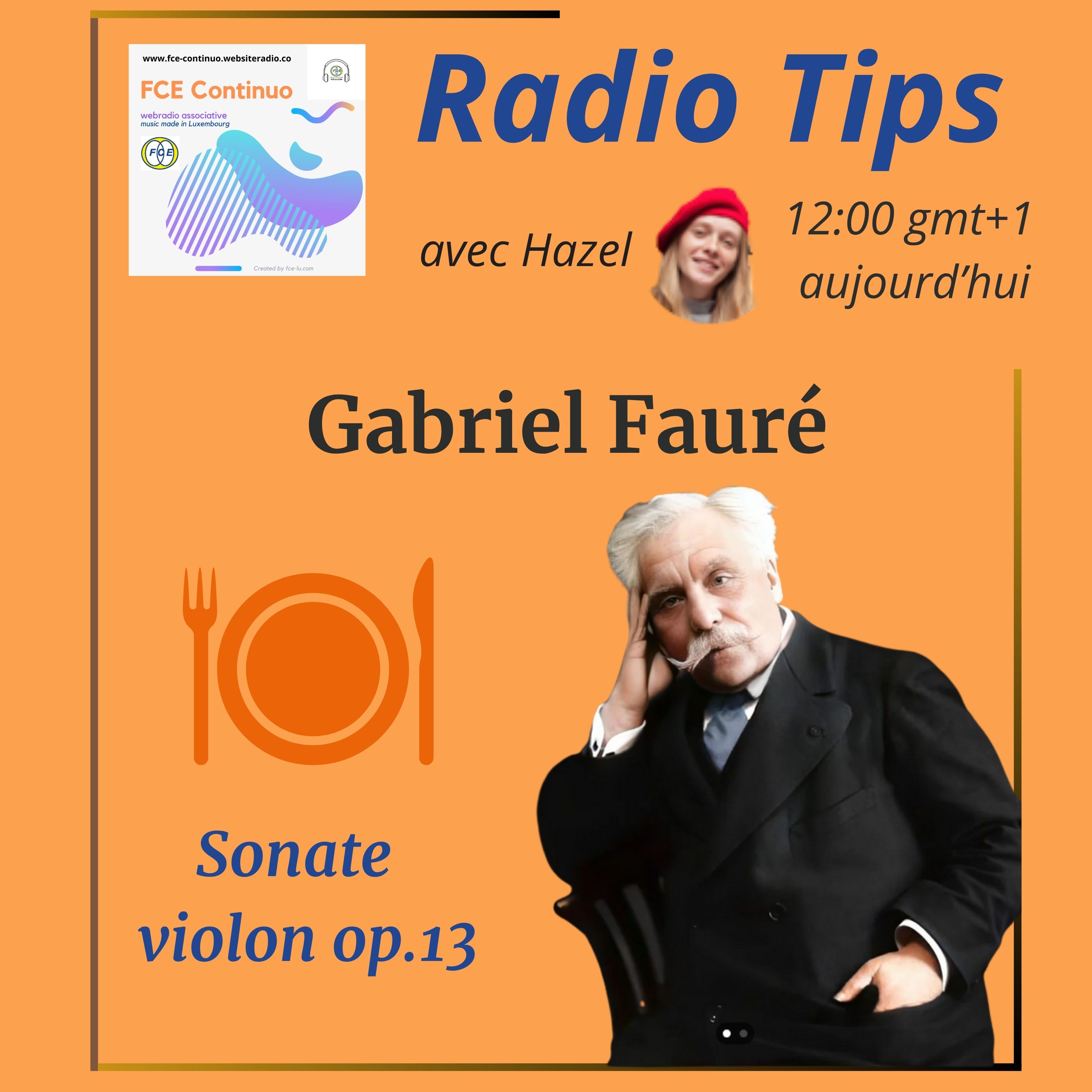 RADIO TIPS - Gabriel Fauré: Sonate pour violon op.13 episode artwork