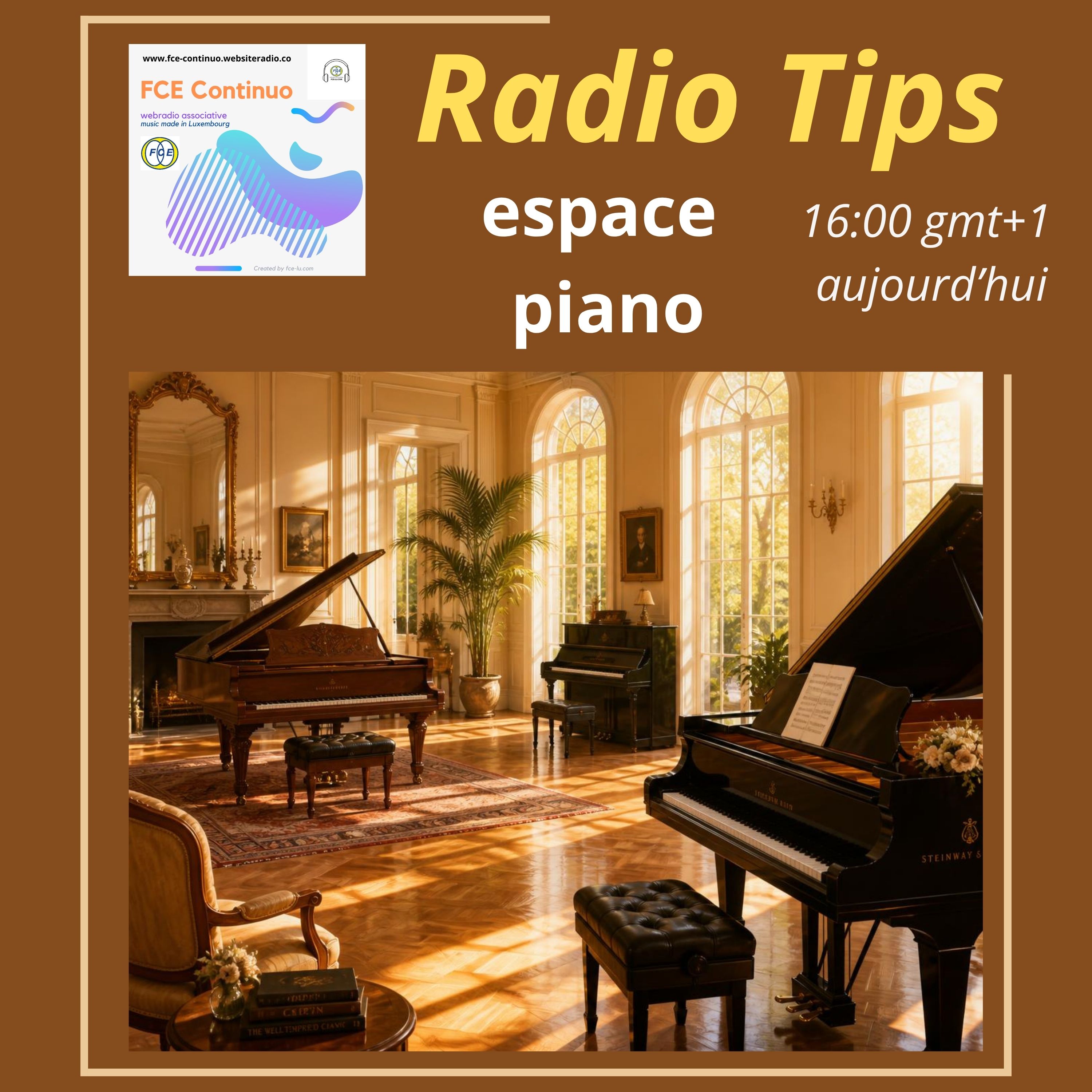 RADIO TIPS - espace piano: Scarlatti - Scriabine - Chopin - Hindemith episode artwork