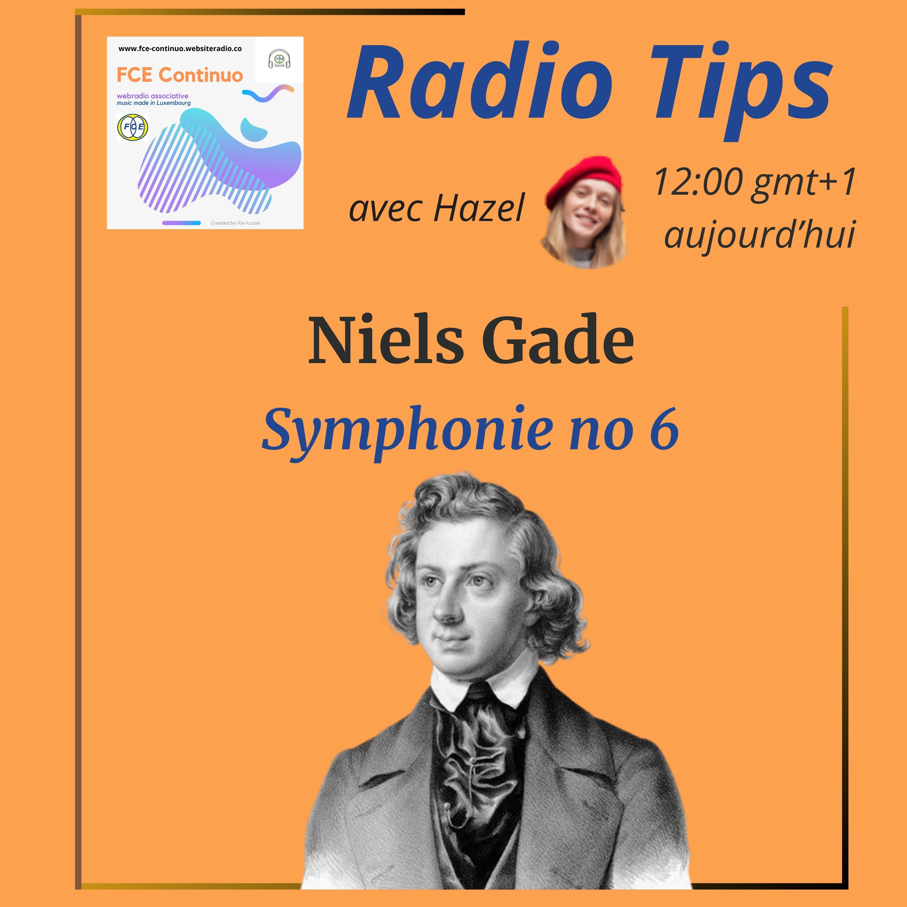 RADIO TIPS - Niels Gade: Symphonie no 6 episode artwork