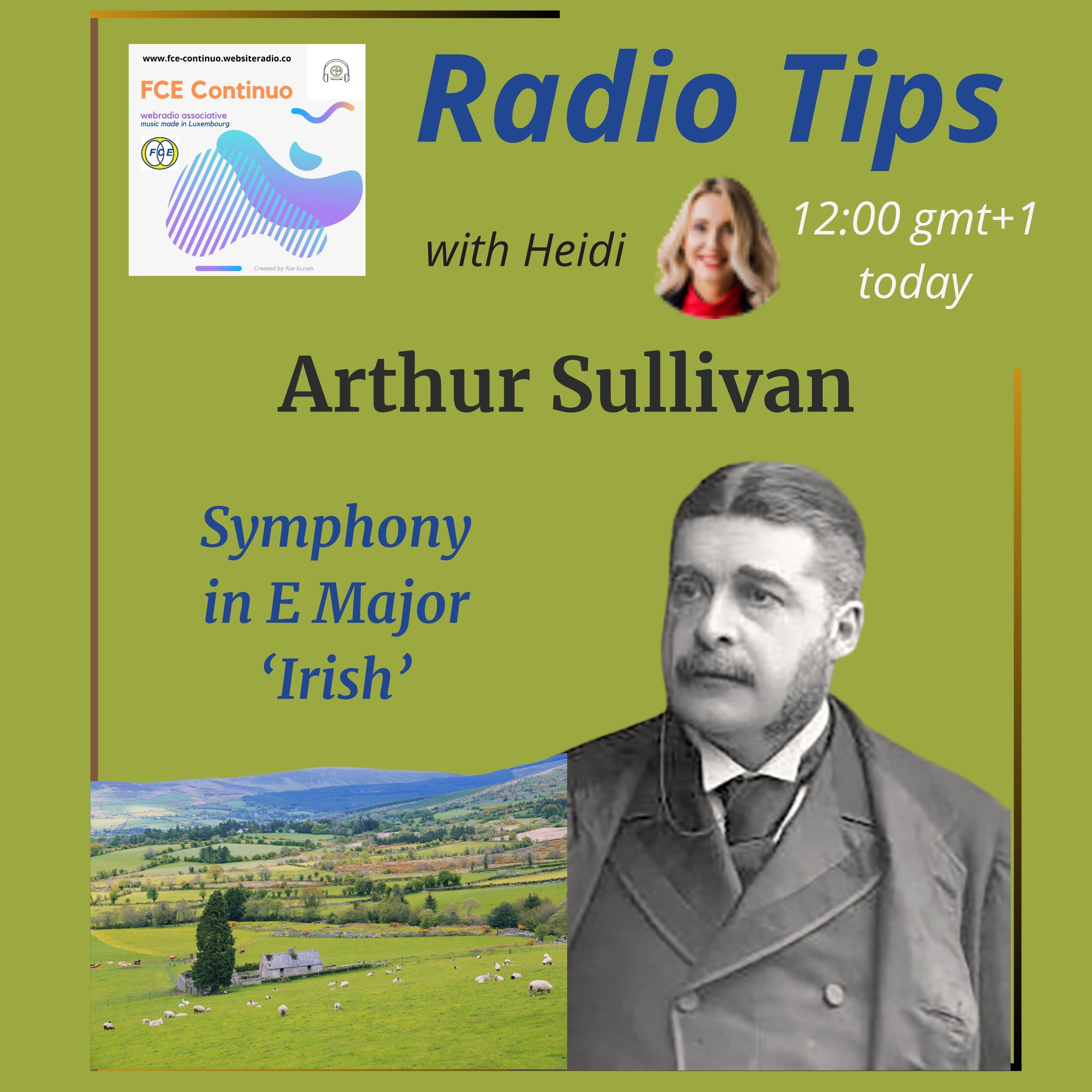 RADIO TIPS - Arthur Sullivan: Symphony in E Major 'Irish' episode artwork