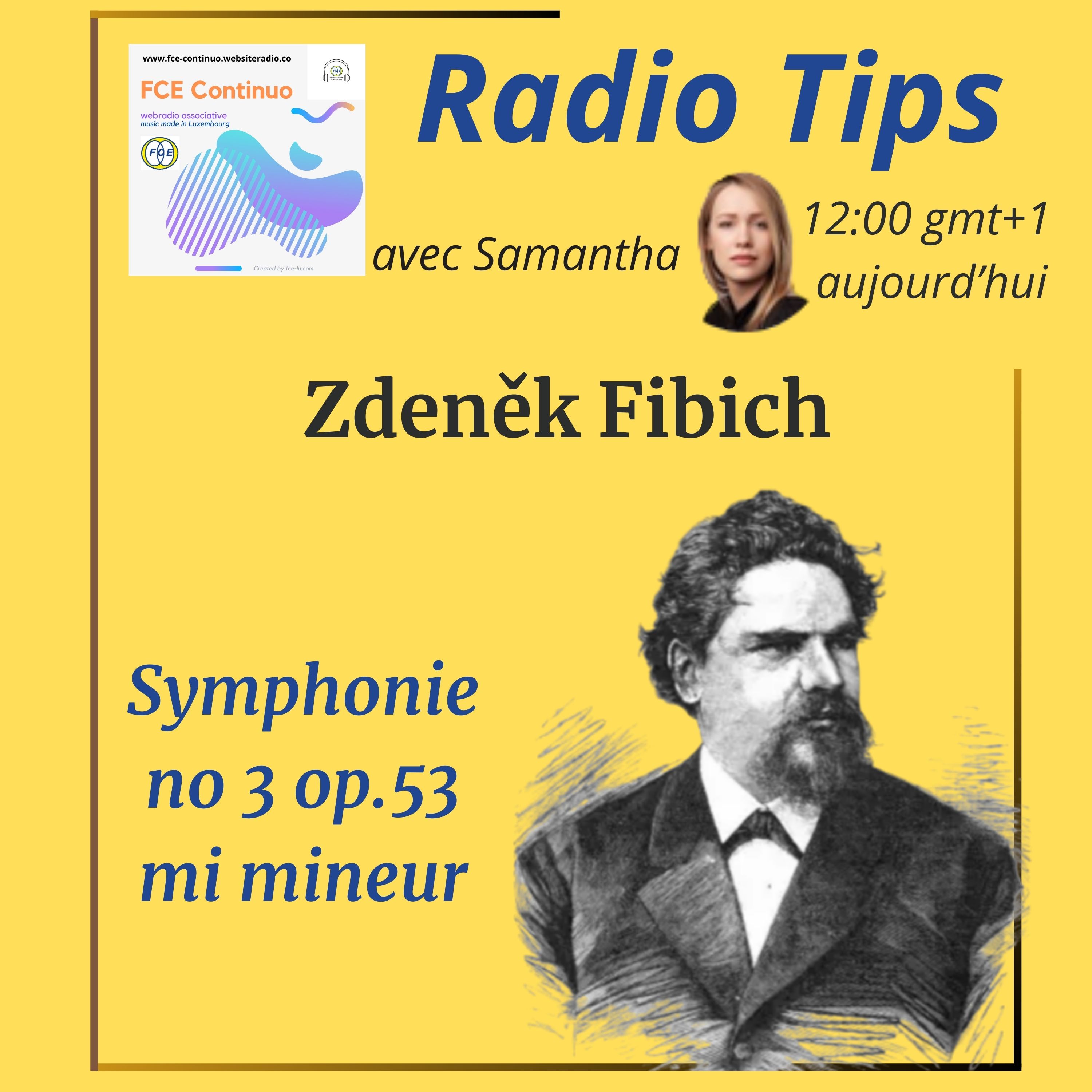 RADIO TIPS - Zdeněk Fibich: Symphonie no 3 op.53