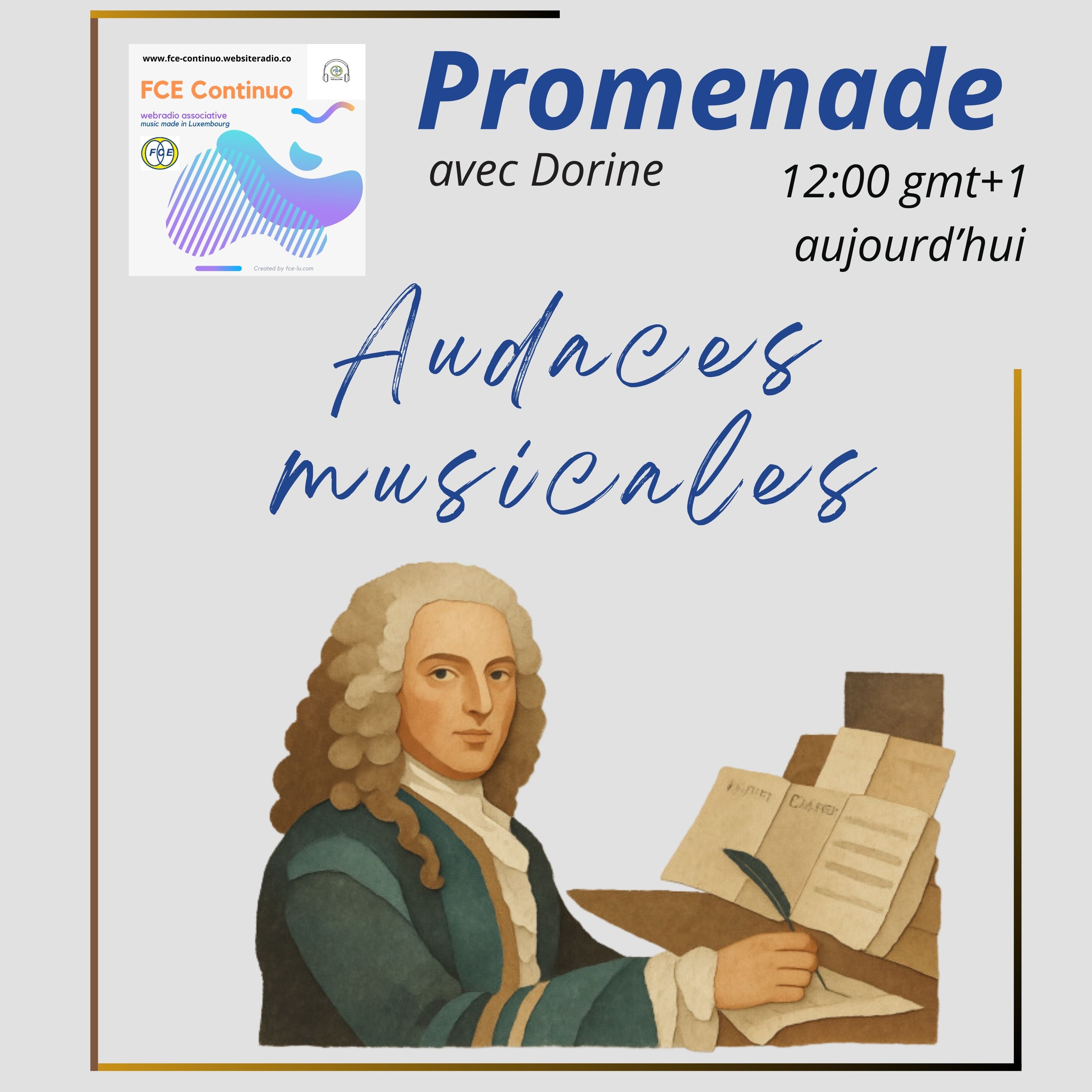 Promenade avec Dorine: Audaces musicales