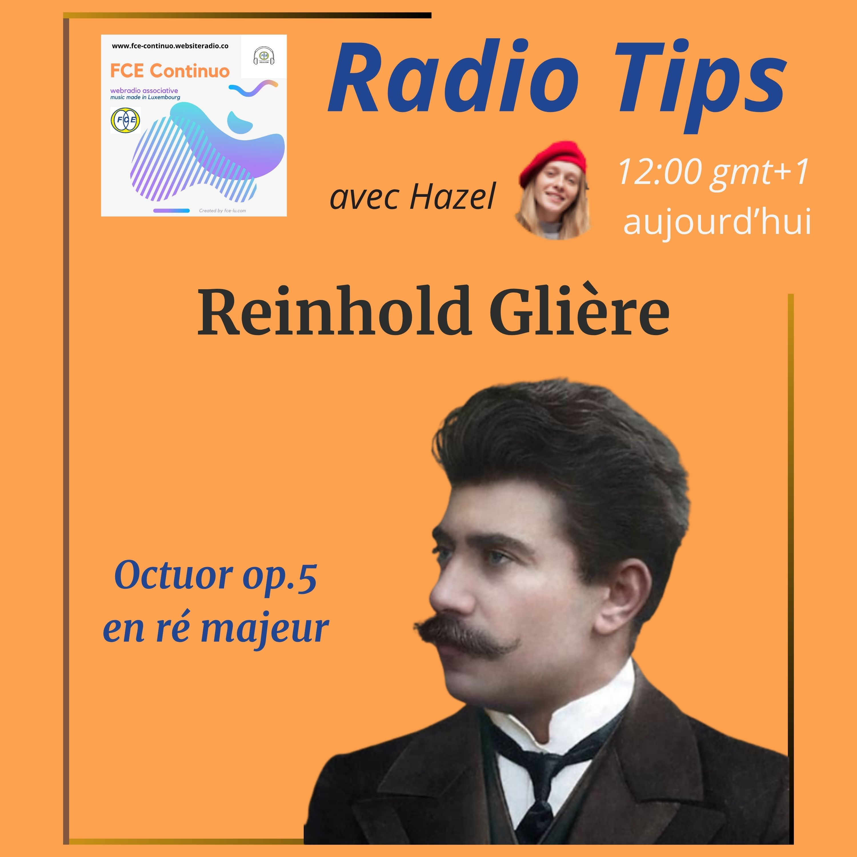 RADIO TIPS - Reinhold Glière: Octuor op.5 en ré majeur