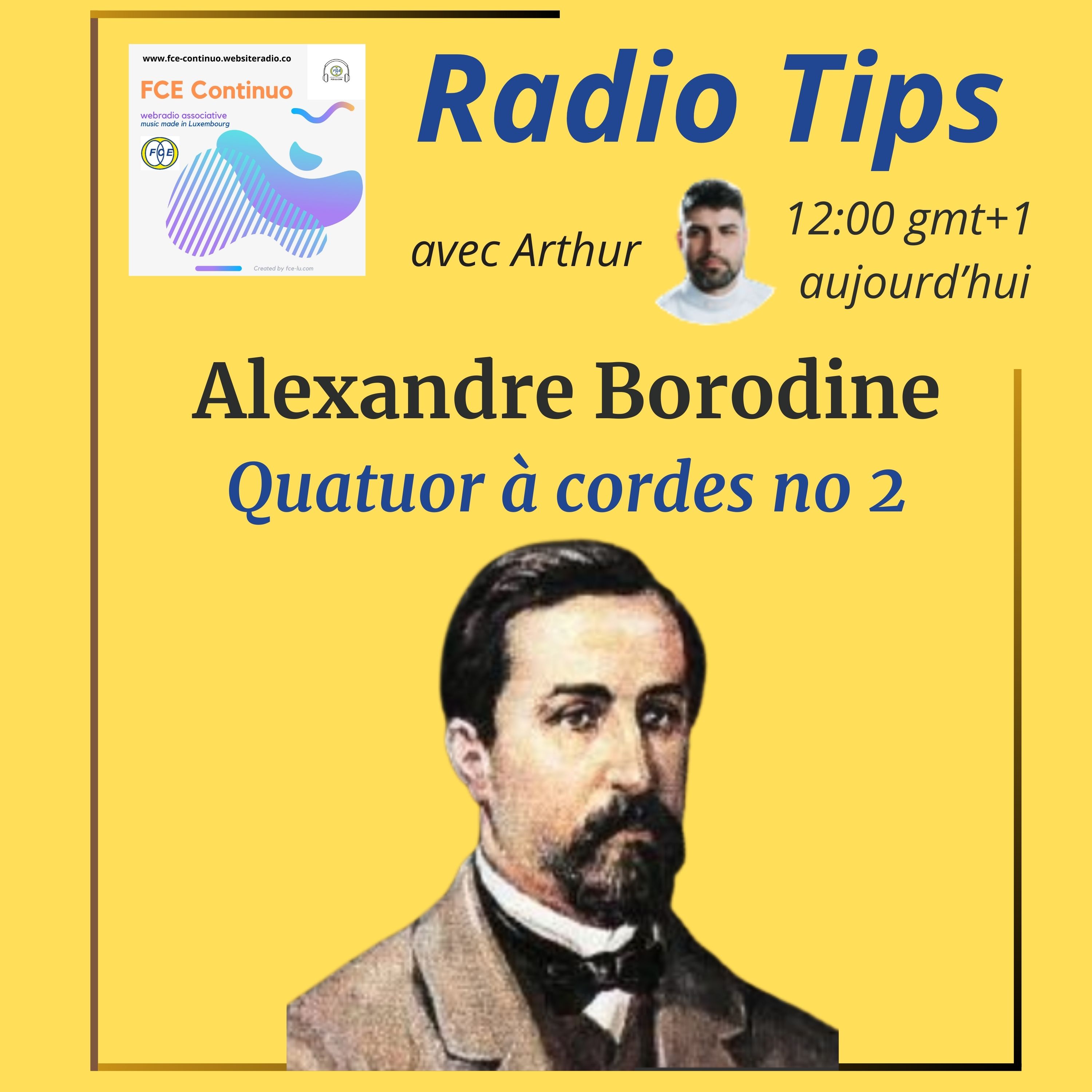 RADIO TIPS - Alexandre Borodine: Quatuor à cordes no 2 episode artwork
