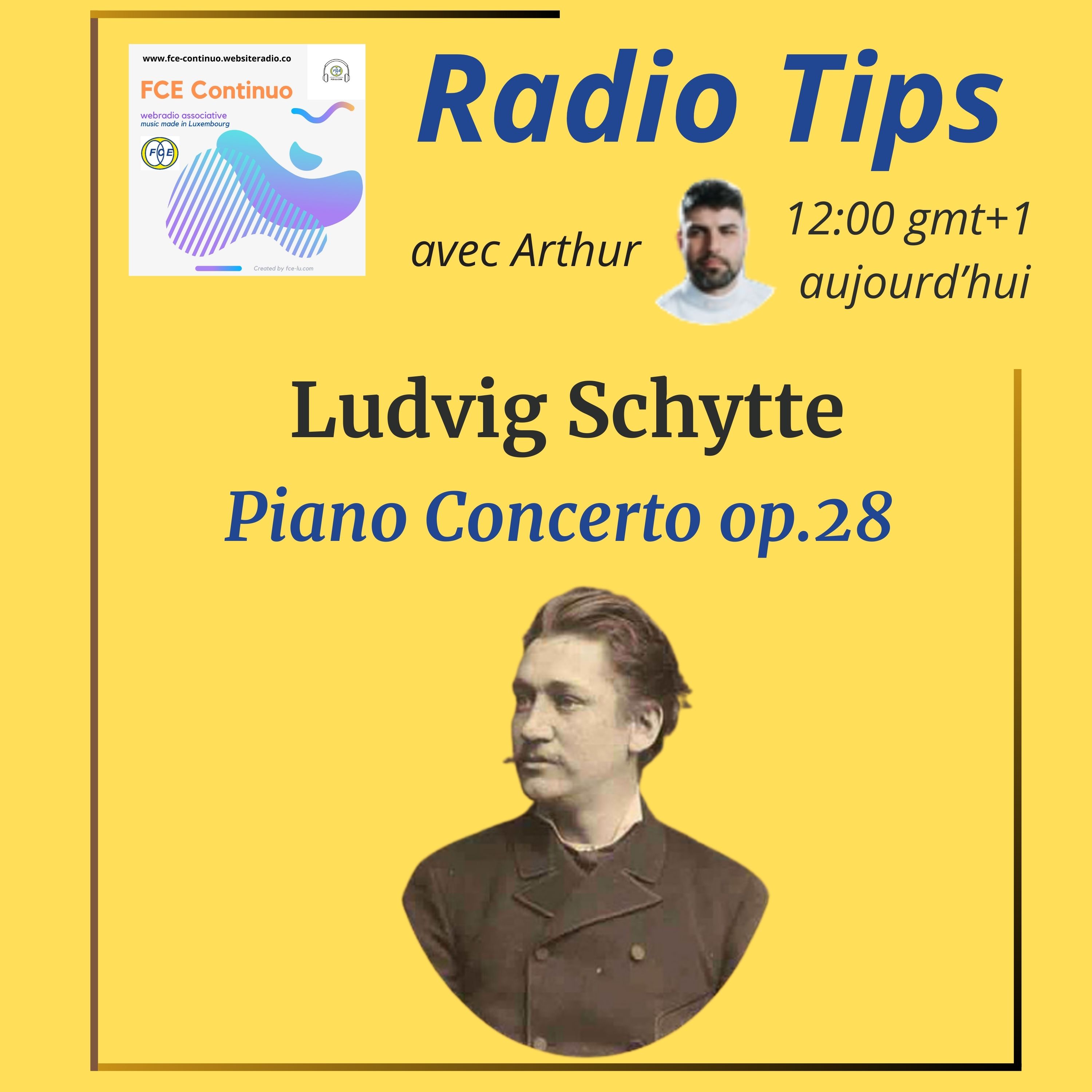 RADIO TIPS - Ludvig Schytte: Piano concerto op.28 episode artwork
