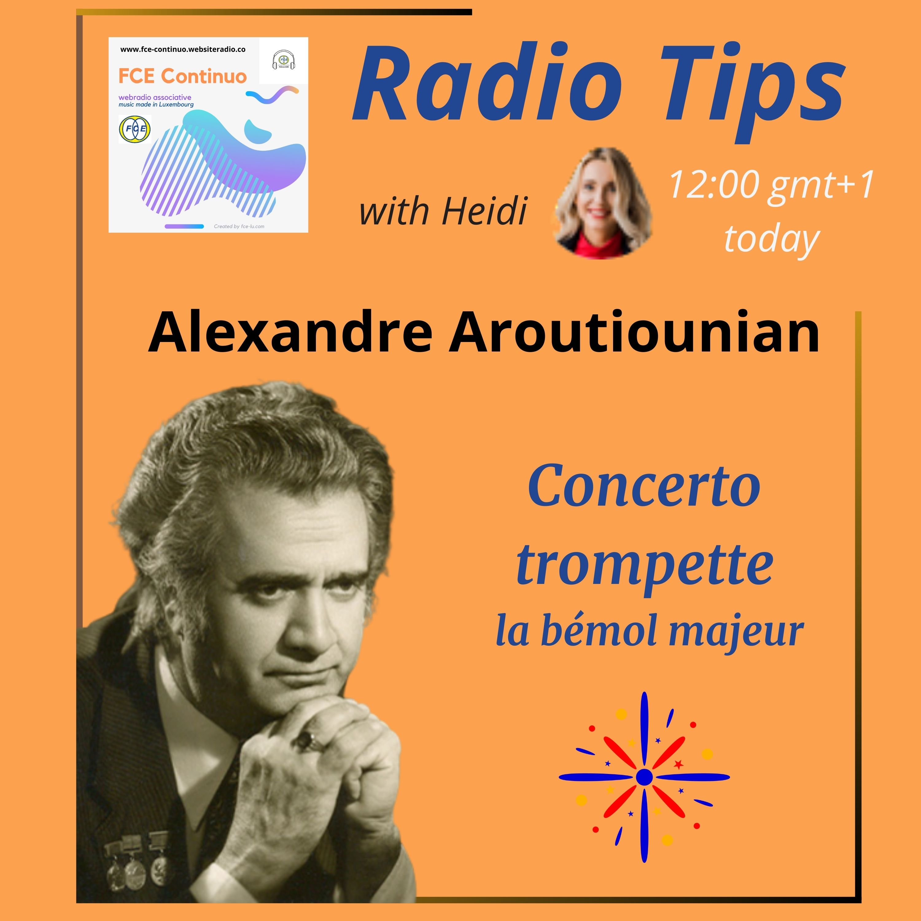 RADIO TIPS - Alexandre Aroutiounian: Concerto trompette en la bémol majeur episode artwork