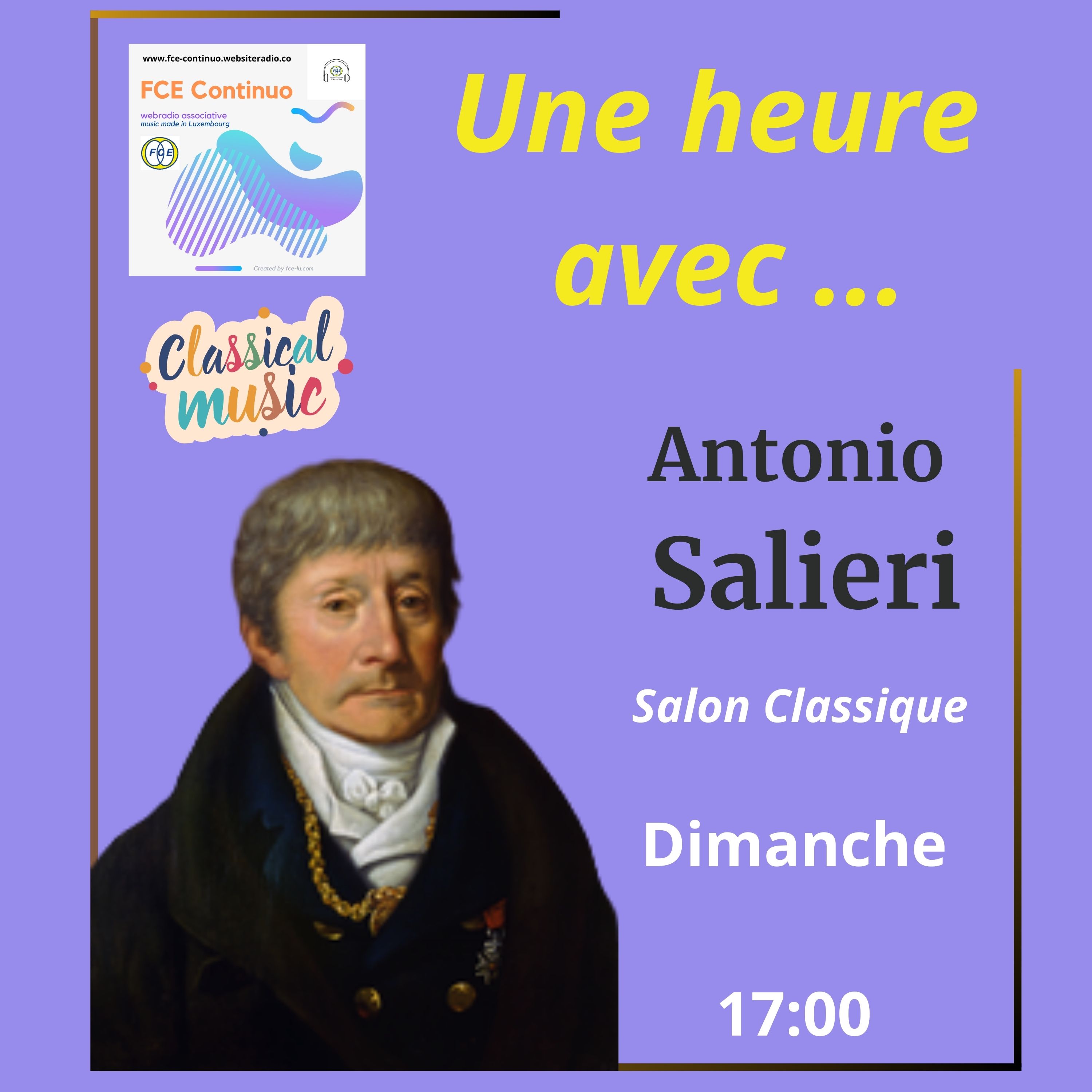 Le Salon classique: Une heure avec... Antonio Salieri episode artwork