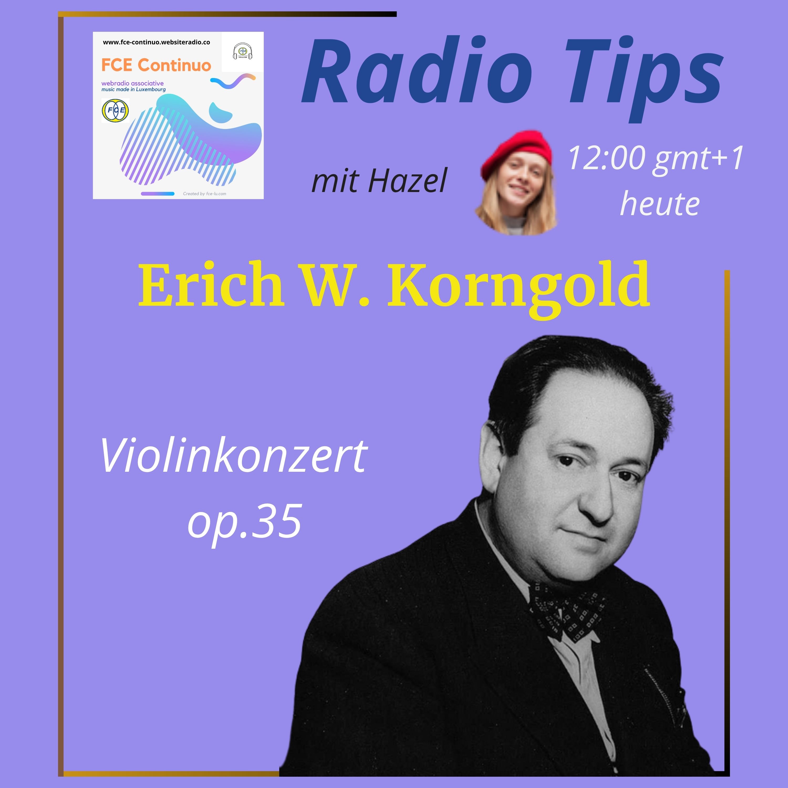 RADIO TIPS - Erich W. Korngold: Violinkonzert op.35 episode artwork