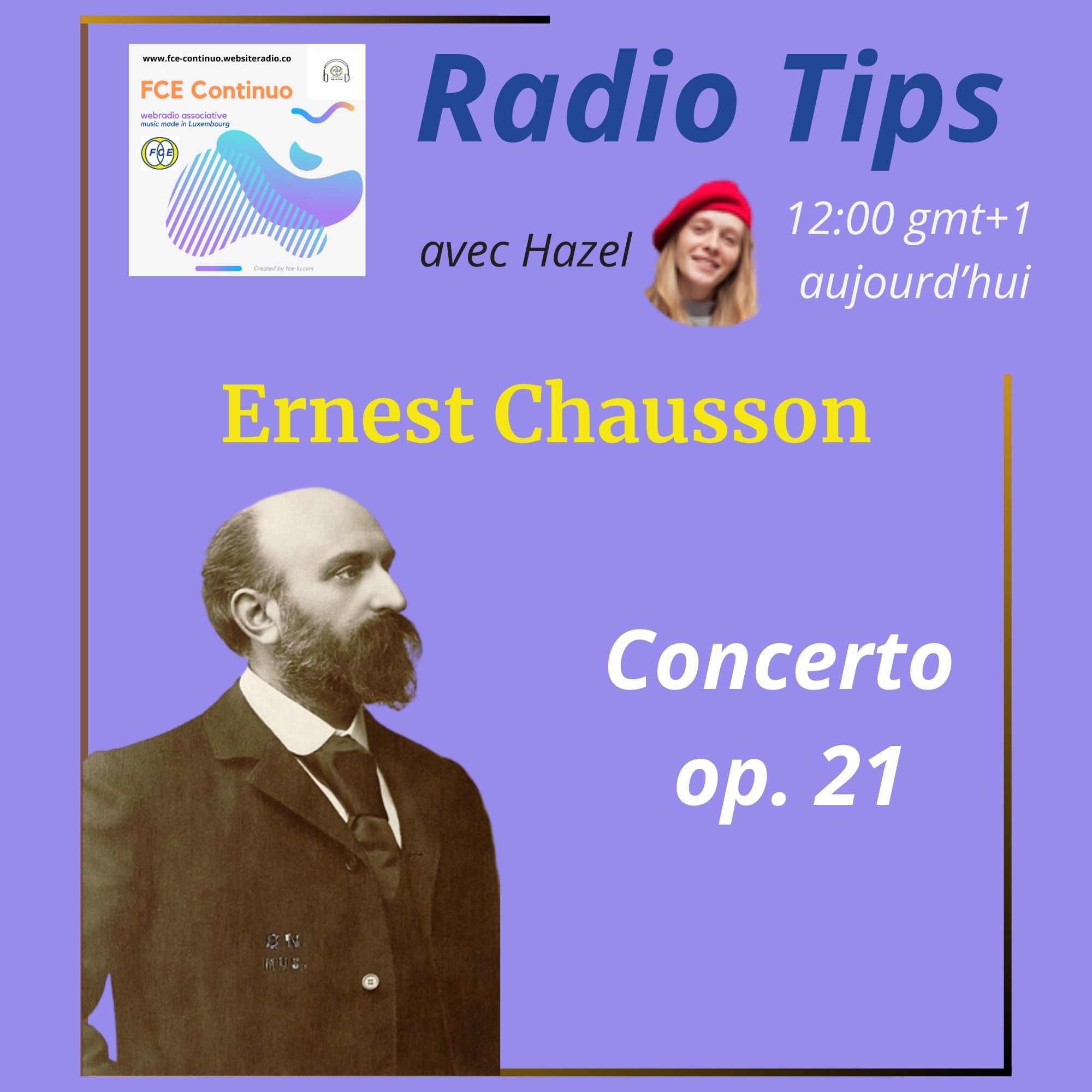RADIO TIPS - Ernest Chausson: Concerto op.21 episode artwork