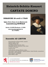 CANTATE DOMINO - Heinrich Schütz
