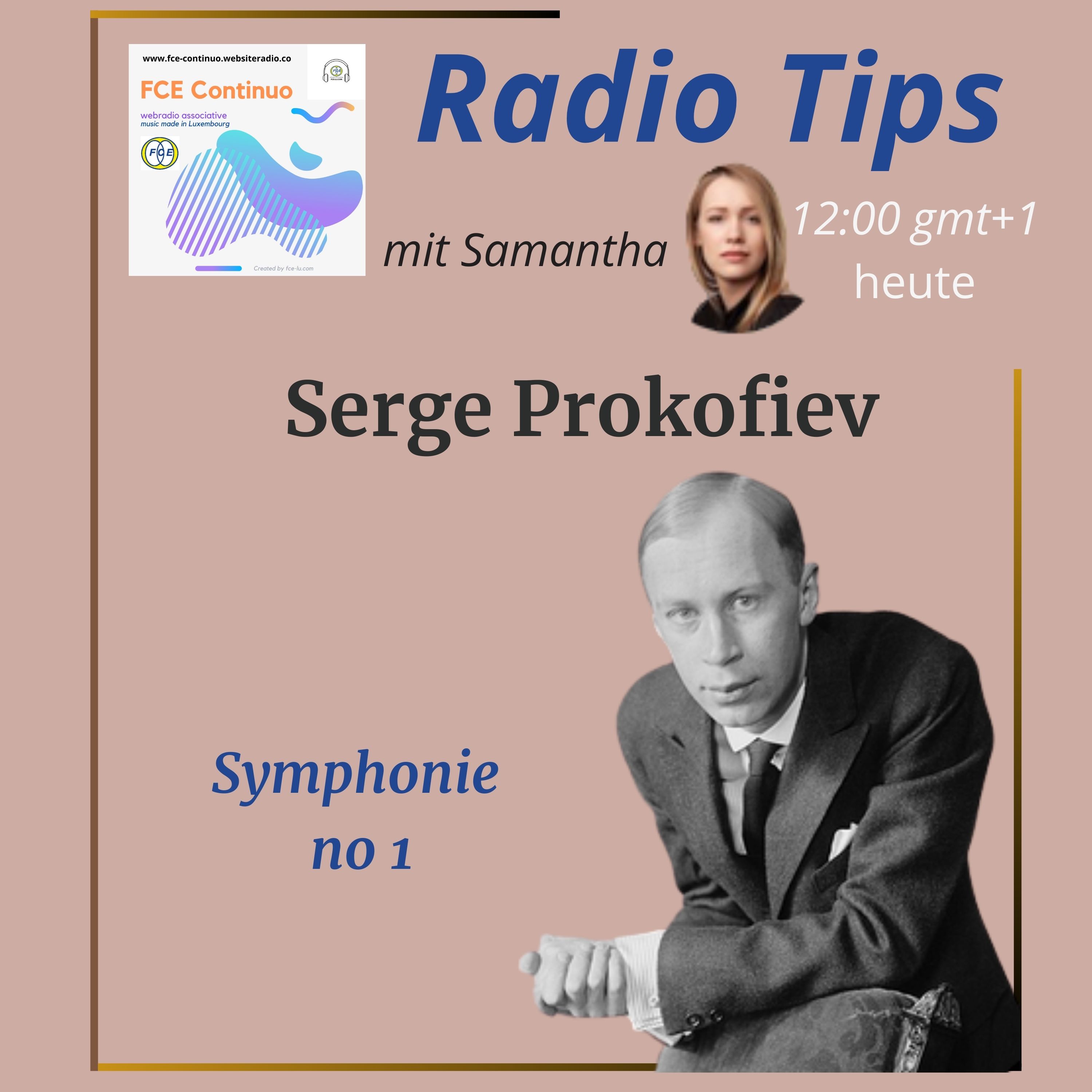 RADIO TIPS - Serge Prokofiev: Symphonie no 1