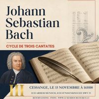 BACH Cantate BWV 55 «Ich armer Mensch, ich Sündenknecht»