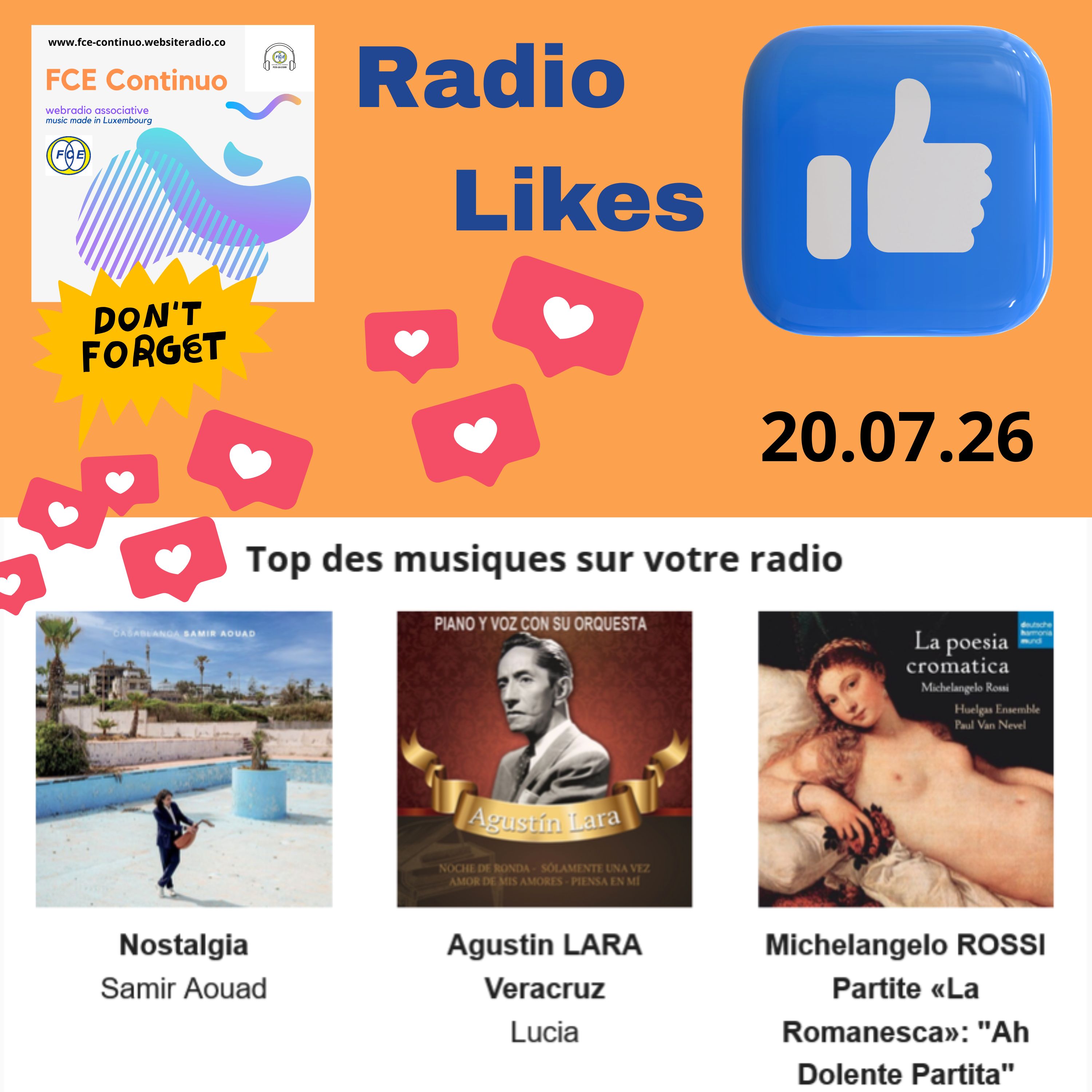 Radio Likes 260720 episode artwork