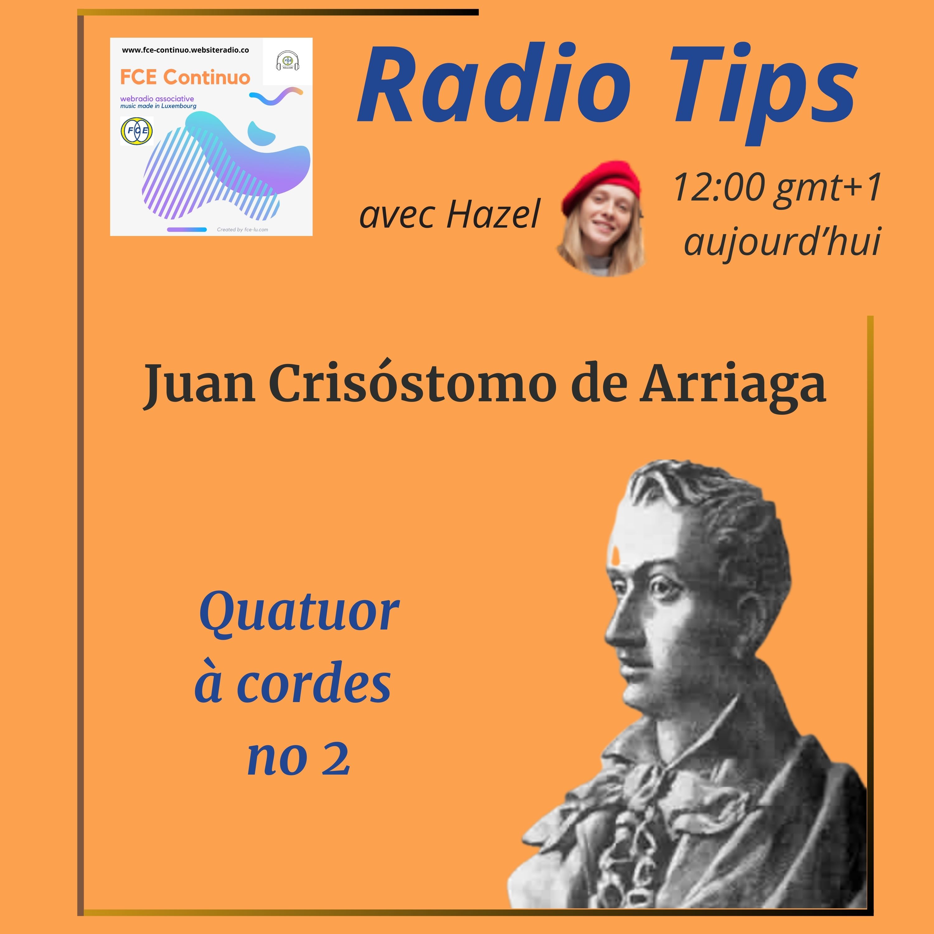 RADIO TIPS - Juan Crisóstomo de Arriaga: Quatuor no 2 episode artwork
