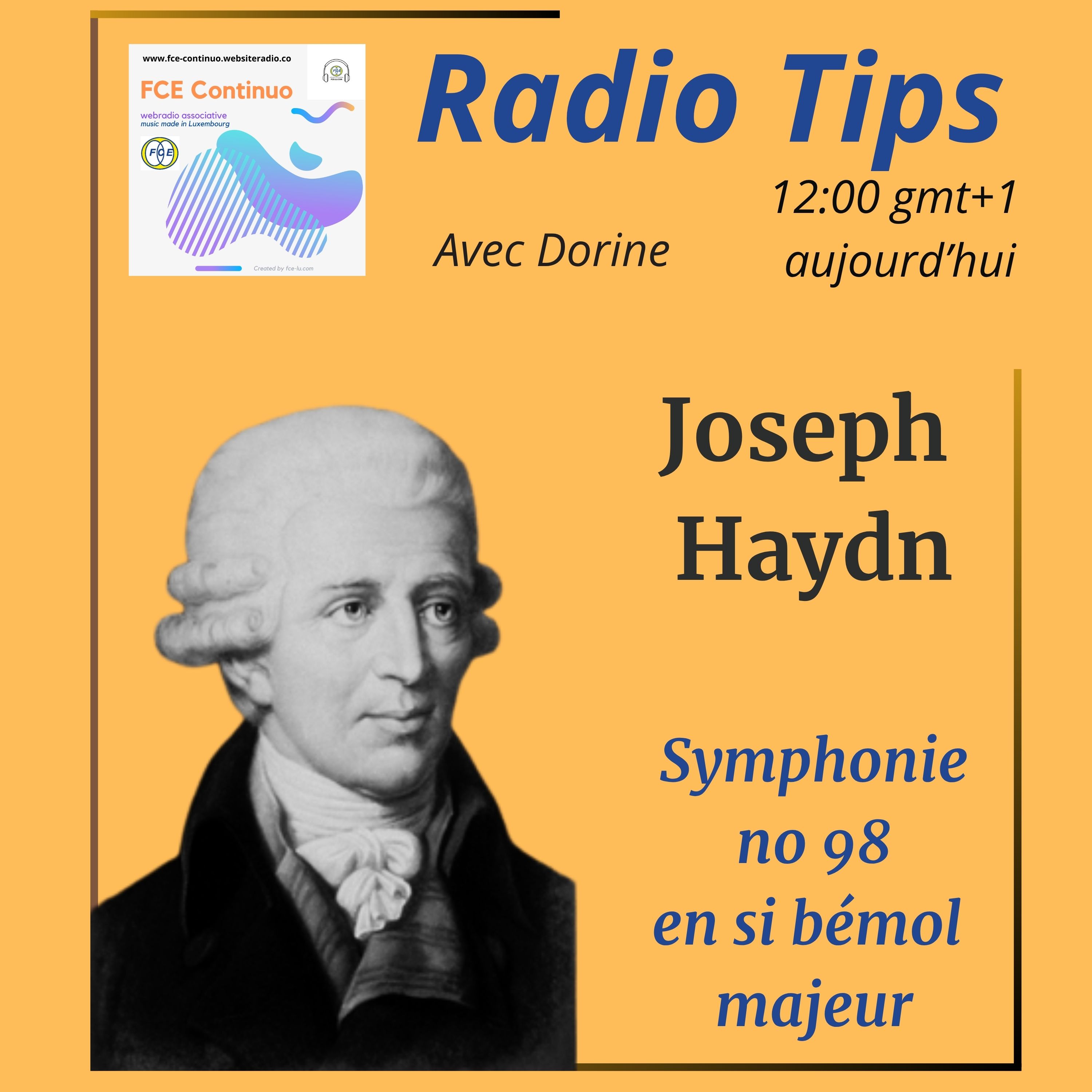 RADIO TIPS - Joseph Haydn: Symphonie no 98