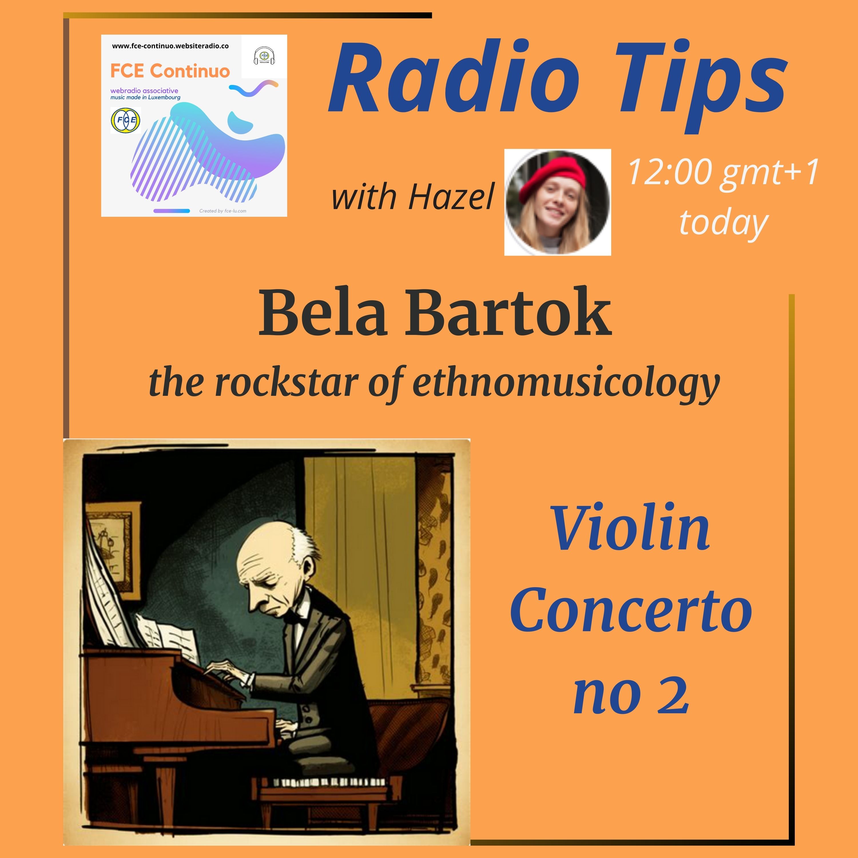 RADIO TIPS - Bela Bartok: Concerto violon no 2 episode artwork