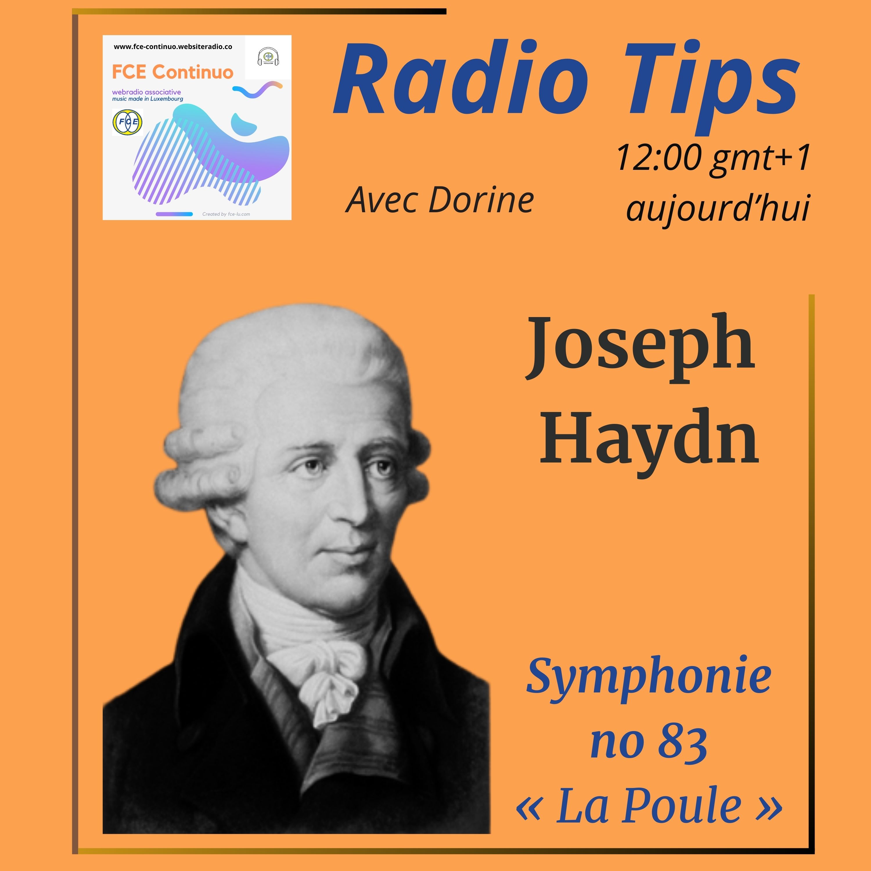 RADIO TIPS - Joseph Haydn: Symphonie no 83 «La Poule» - INTRO
