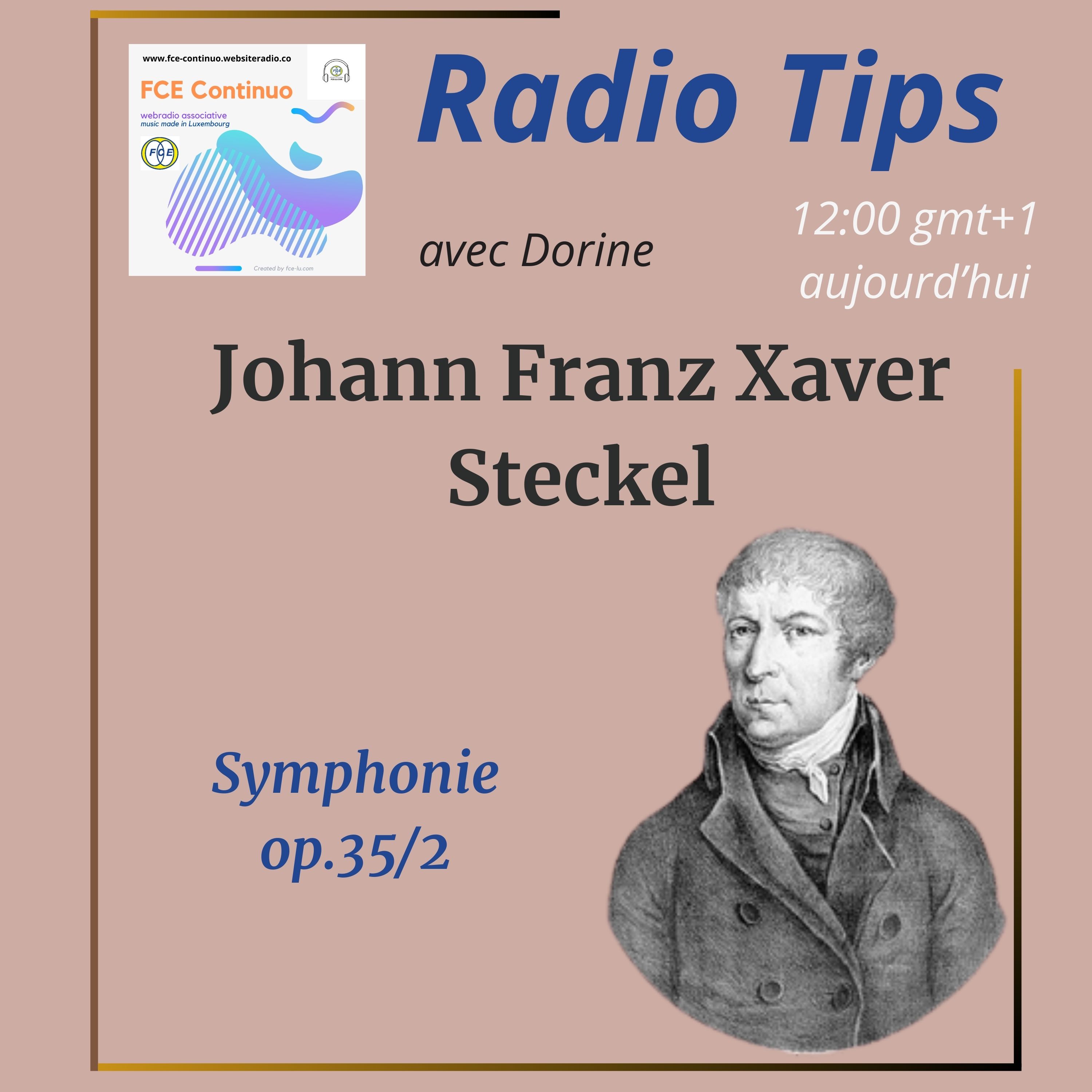 RADIO TIPS - Johann Franz Xaver Steckel: Symphonie op.35/2
