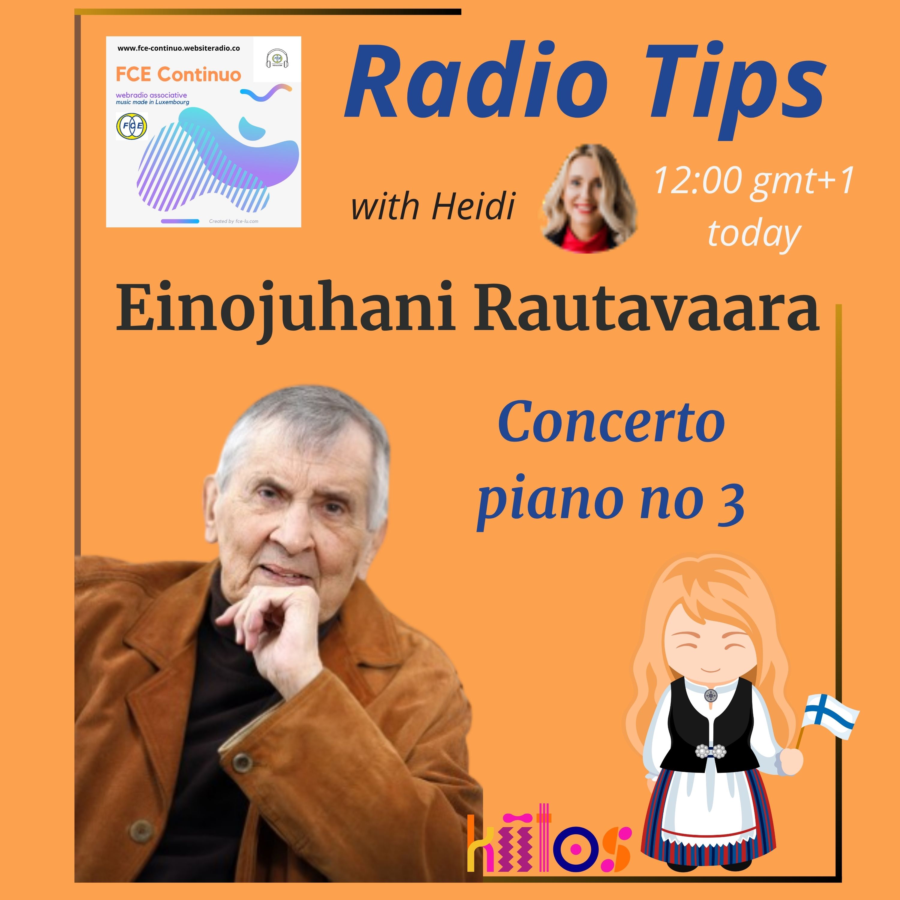 RADIO TIPS - Einojuhani Rautavaara: Piano Concerto no 3