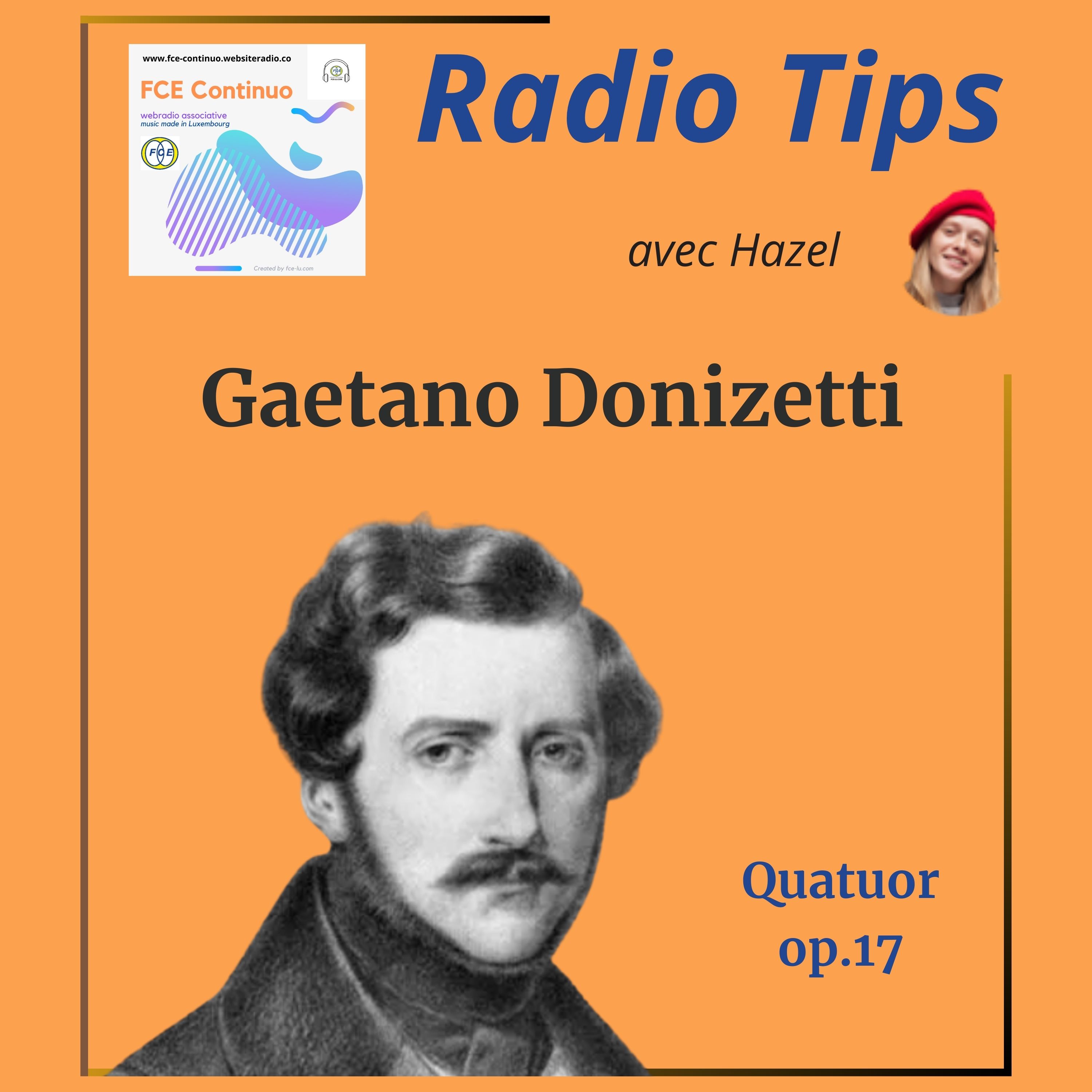 RADIO TIPS - Gaetano Donizetti: Quatuor op.17 en ré majeur episode artwork