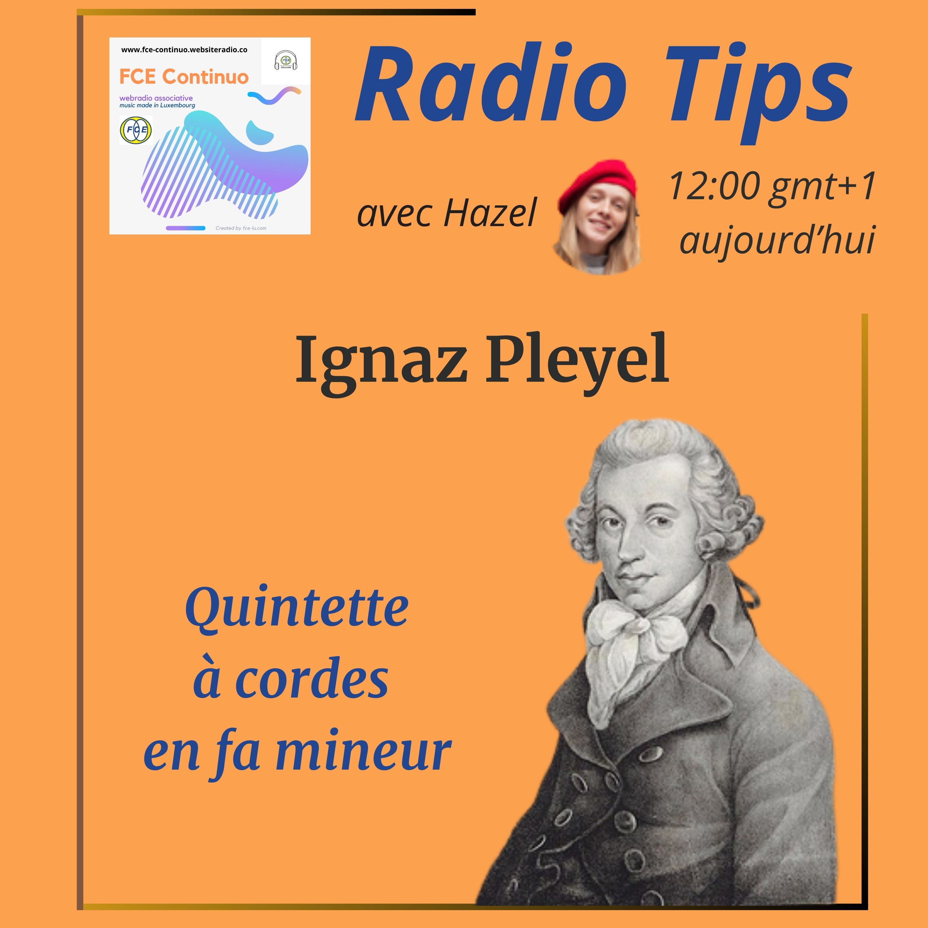 RADIO TIPS - Ignaz Pleyel: Quintette à cordes en fa mineur episode artwork