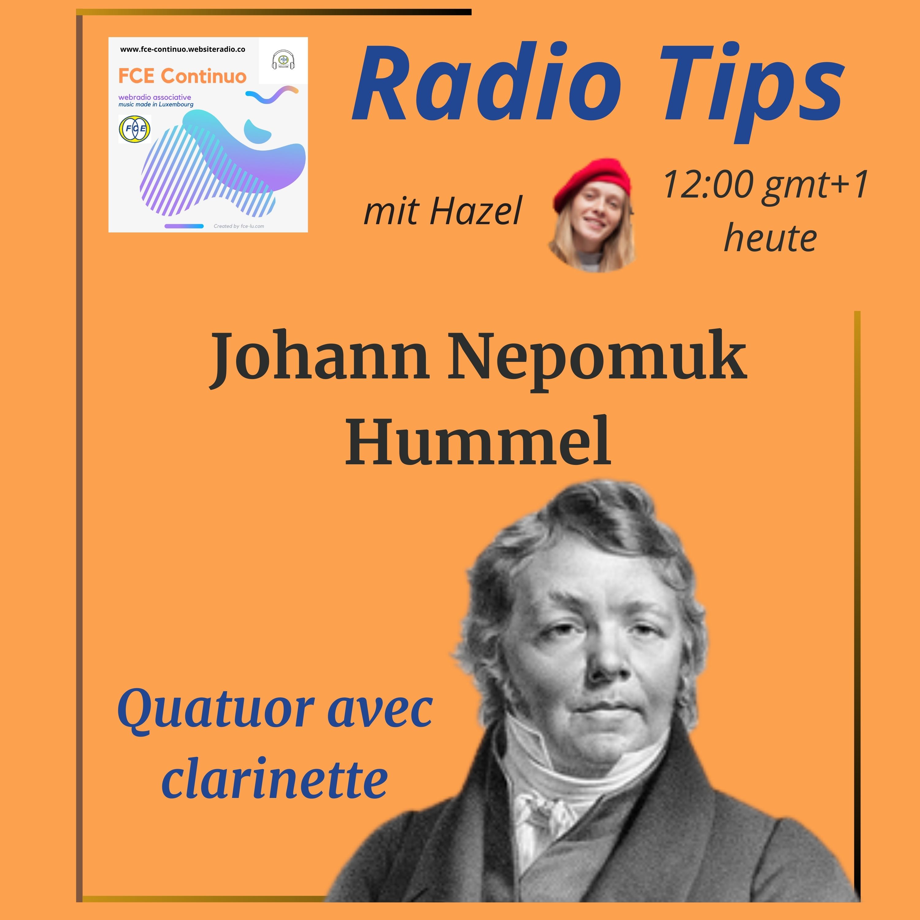 RADIO TIPS - Johann Nepomuk Hummel: Quatuor avec clarinette episode artwork
