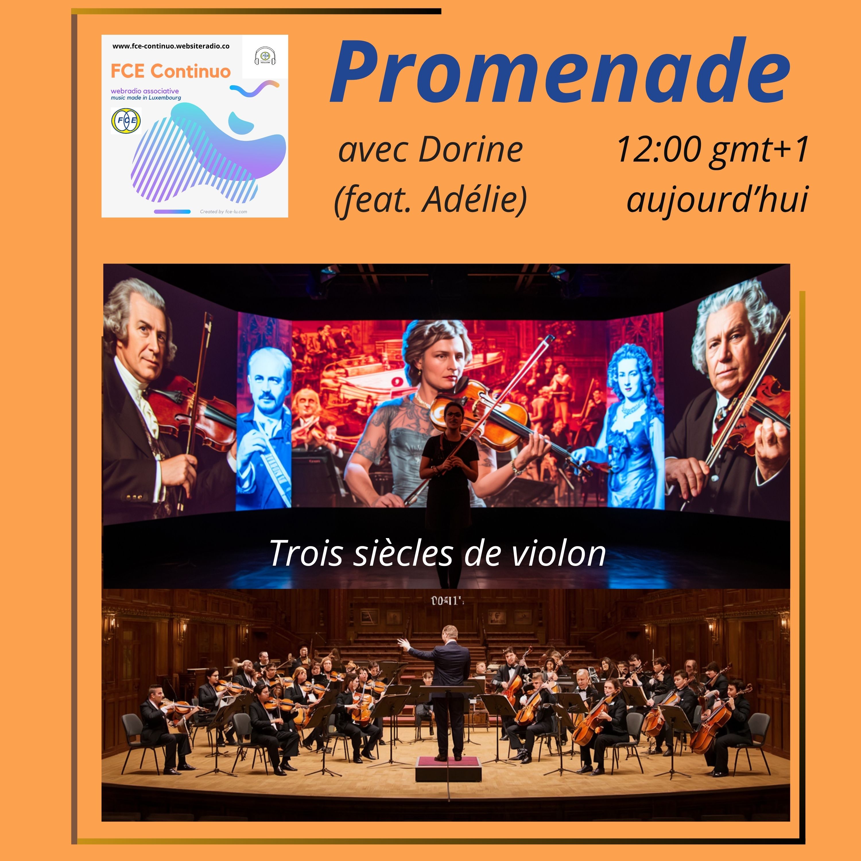 Promenade avec Dorine: 3 siècles de violon