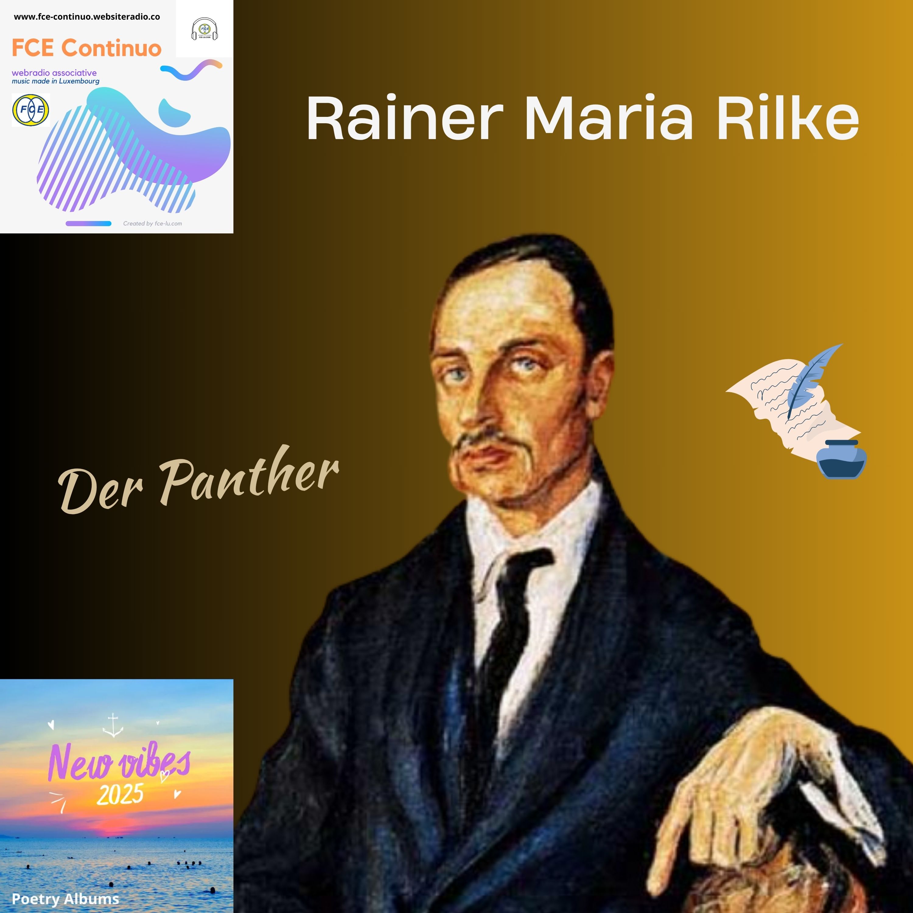 Rainer Maria Rilke 150 episode artwork
