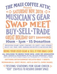 Musician's Swap meet