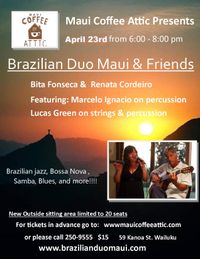 Renata and Bita Brazilian Jazz.  