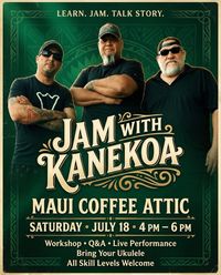 Jam with Kanekoa- Workshop
