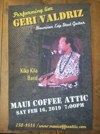 Geri Valdriz Lap Steel Concert