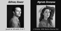 Adrian House et Myriam Arseneau