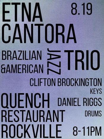 One of the shows at Quench Restaurant, Rockville, MD, 2018
