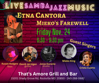 Etna Cantora - Samba Jazz Live Music 