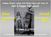 Sunday Brunch Comes with Bossa Nova and Jazz
