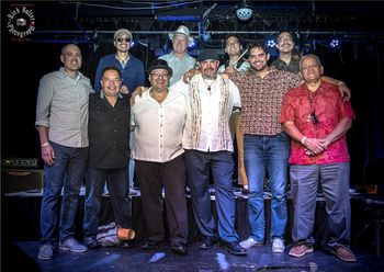 With Latinology at 89 North Music Venue in Patchogue, 2018.

