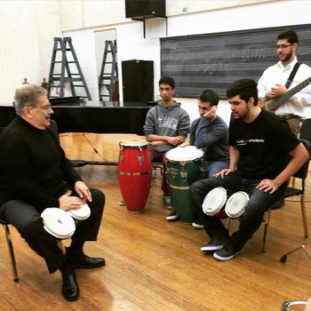 Master class with Johnny "Dandy" Rodriguez, 2015.
