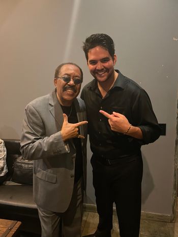 Backstage with Tito Allen at Stereo Garden, 2021.
