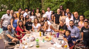 July 4th at Martin Cohen's, 2021.

