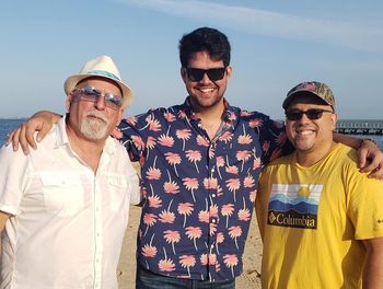 With Lawrence Belford and Cristian Rivera, 2021.
